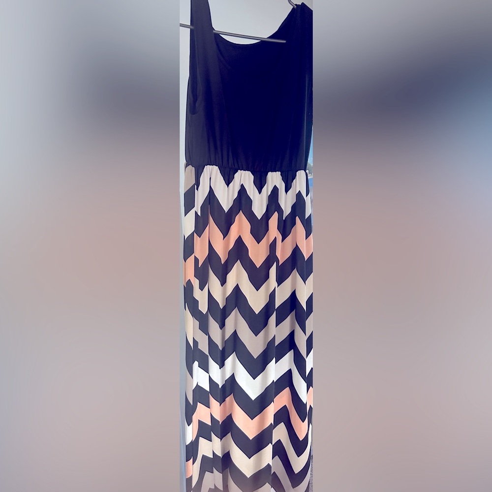 Chevron maxi dress, XL